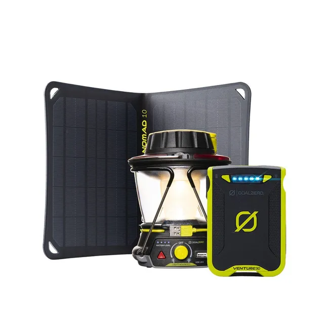 goal-zero-venture-30-power-bank-lighthouse-600-lantern-nomad-10-solar-panel-emer image 1