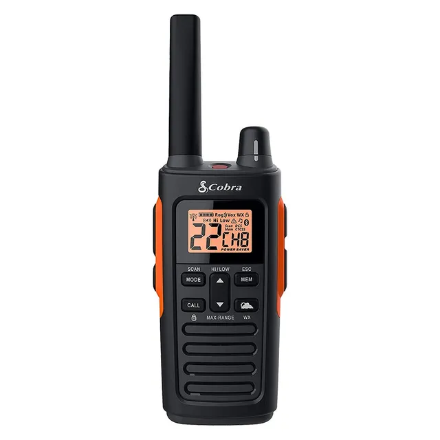 cobra-rx680-pair-of-rugged-splashproof-ip54-gmrs-walkie-talkies-with-38-mile-ran image 1