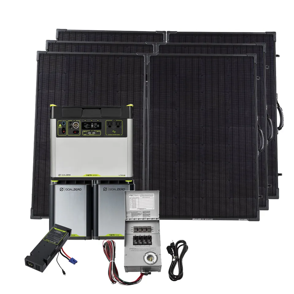 goal-zero-5400wh-home-backup-solar-generator-kit-yeti-3000x-2x-tank-expansion-ba image 1
