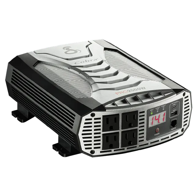cobra-pro-2500w-professional-grade-power-inverter-with-gfci-outlets-and-usb-c-fa image 1