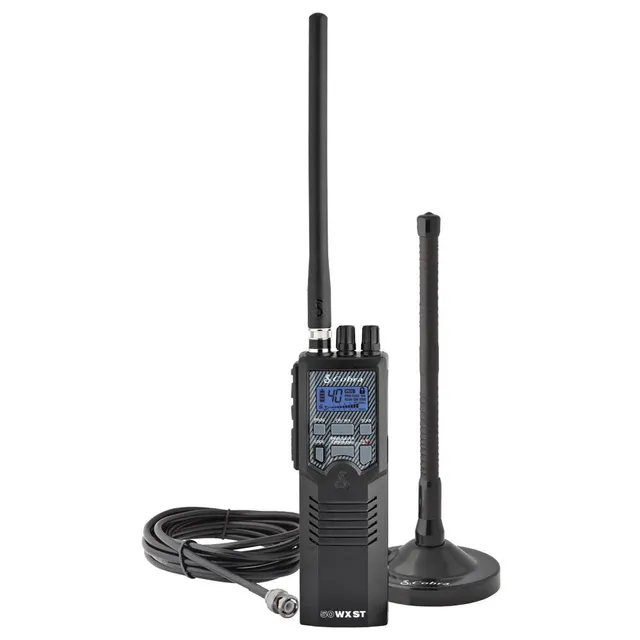 cobra-hh-rt-50-road-trip-handheld-cb-radio-with-40-channels-magnetic-mount-mobil image 1