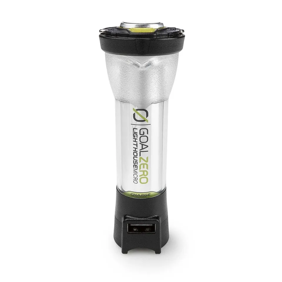 goal-zero-lighthouse-micro-charge-usb-rechargeable-lantern-with-phone-charging-1 image 1