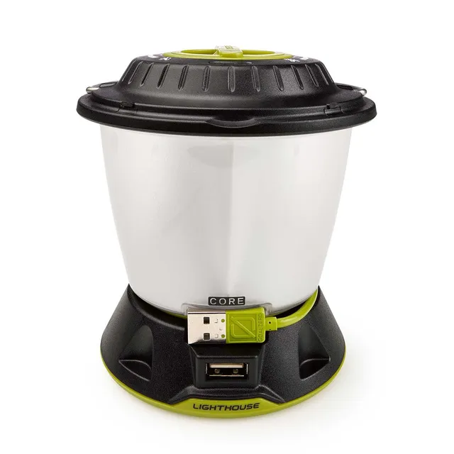 goal-zero-lighthouse-core-rechargeable-led-lantern-usb-power-hub-430-lumens-brig image 1