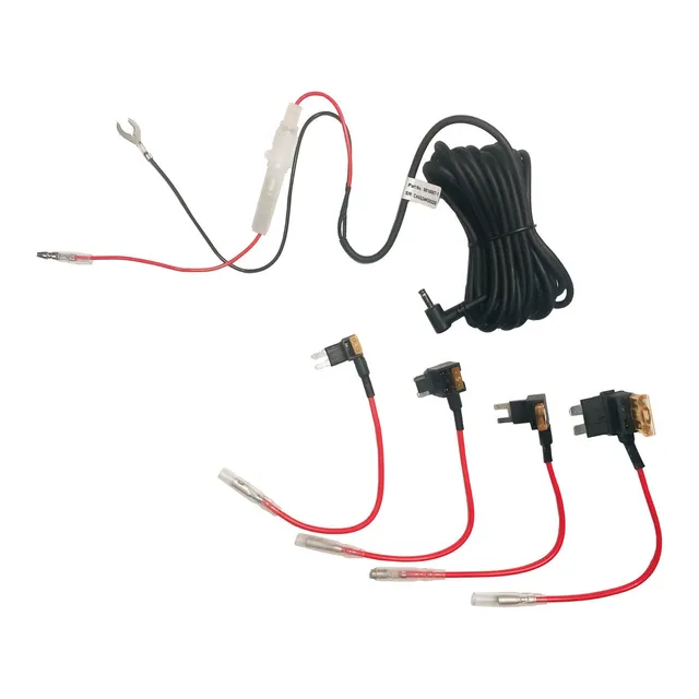 cobra-radar-detector-hardwire-kit-fuse-box-to-barrel-connector-direct-12v-power- image 1