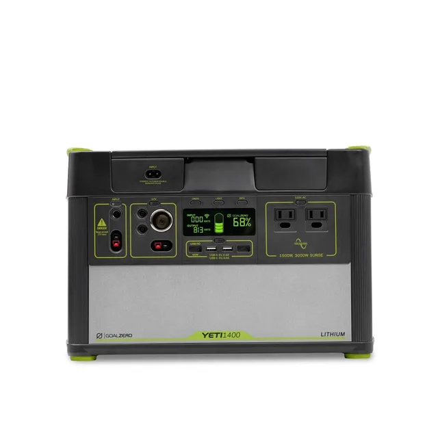 goal-zero-yeti-1400-lithium-power-station-with-wifi-1425wh-battery-1500w-inverte image 1