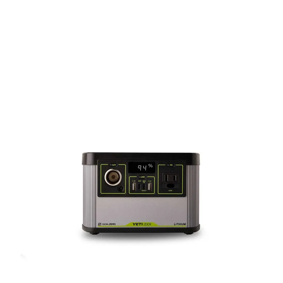 goal-zero-yeti-200x-portable-power-station-open-box-187wh-ultra-compact-charger- image 1