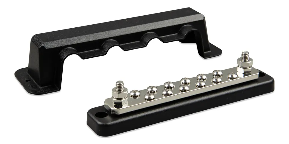 victron-energy-busbar-250a-70v-with-2-current-connections-12-screws-and-removabl image 1