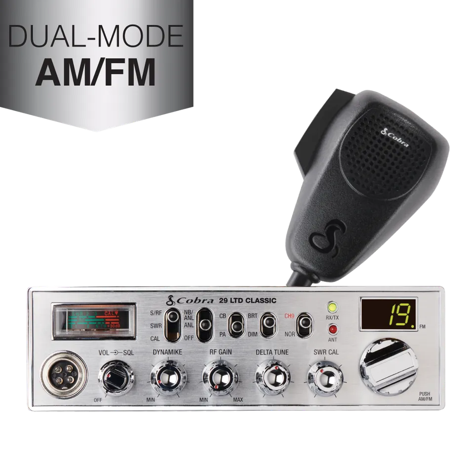 cobra-29-ltd-classic-professional-40-channel-cb-radio-with-dual-mode-am-fm image 1