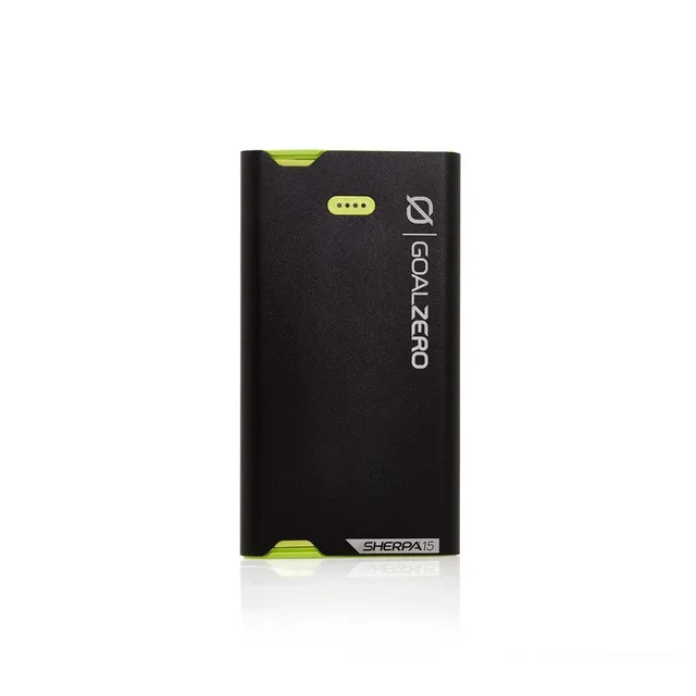 goal-zero-sherpa-15-power-bank-micro-lightning-3-870mah-slim-aluminum-charger-wi image 1