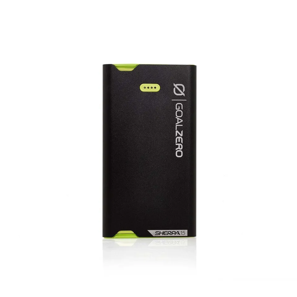 goal-zero-sherpa-15-power-bank-micro-lightning-3-870mah-slim-aluminum-charger-wi image 1