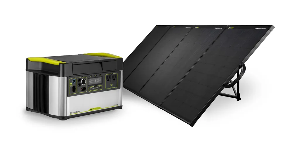 goal-zero-yeti-1000-core-ranger-300-briefcase-solar-generator-kit-1000wh-power-s image 1