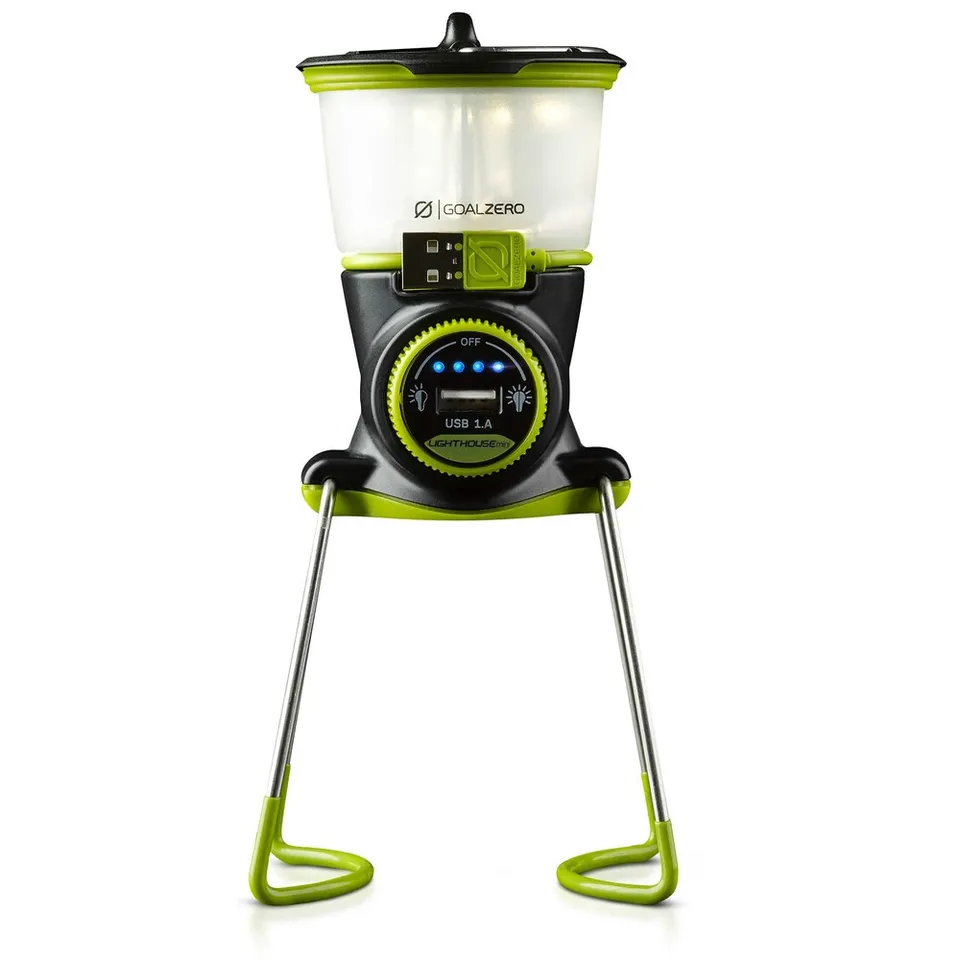 goal-zero-lighthouse-mini-lantern-usb-rechargeable-dimmable-camping-lantern-and- image 1
