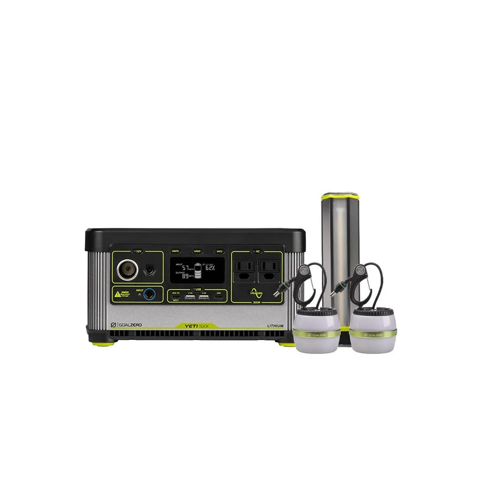 goal-zero-yeti-500x-power-station-lighting-kit-with-two-light-a-life-350-and-tor image 1