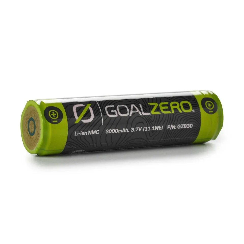 goal-zero-18650-lithium-ion-rechargeable-battery-lg-chem-11-1wh-3000mah image 1