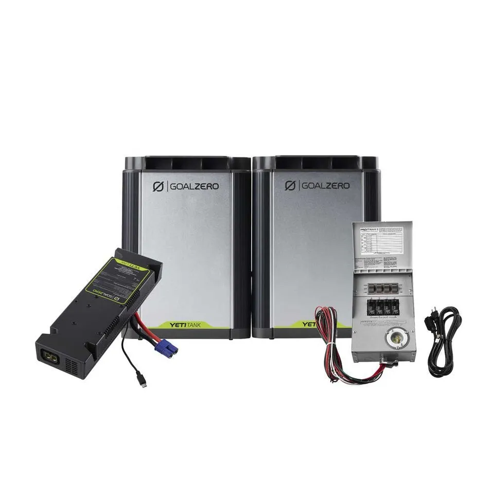 goal-zero-2400wh-yeti-expansion-system-with-home-integration-kit-hik-and-two-yet image 1