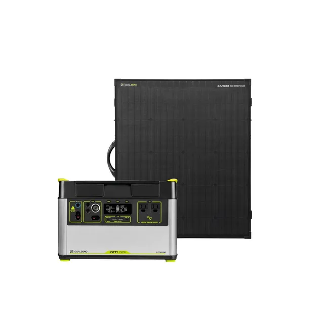 goal-zero-yeti-1500x-ranger-300-briefcase-solar-generator-kit-1516wh-power-stati image 1