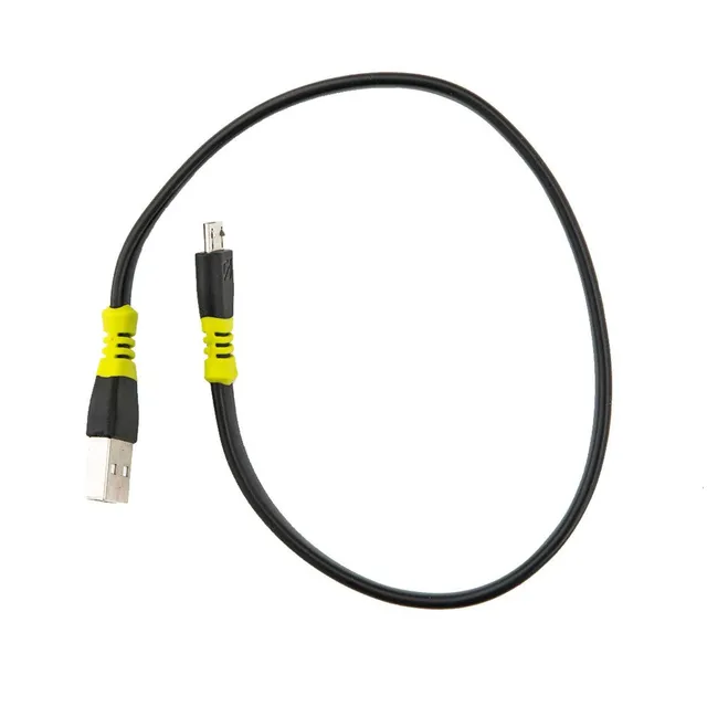 goal-zero-usb-to-micro-usb-connector-cable-10-inch-sku-82010-short-charging-cabl image 1