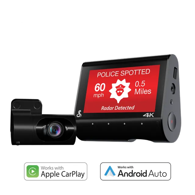 cobra-sc-250r-true-4k-dash-cam-with-360-alerts-built-in-gps-parking-live-view-bl image 1