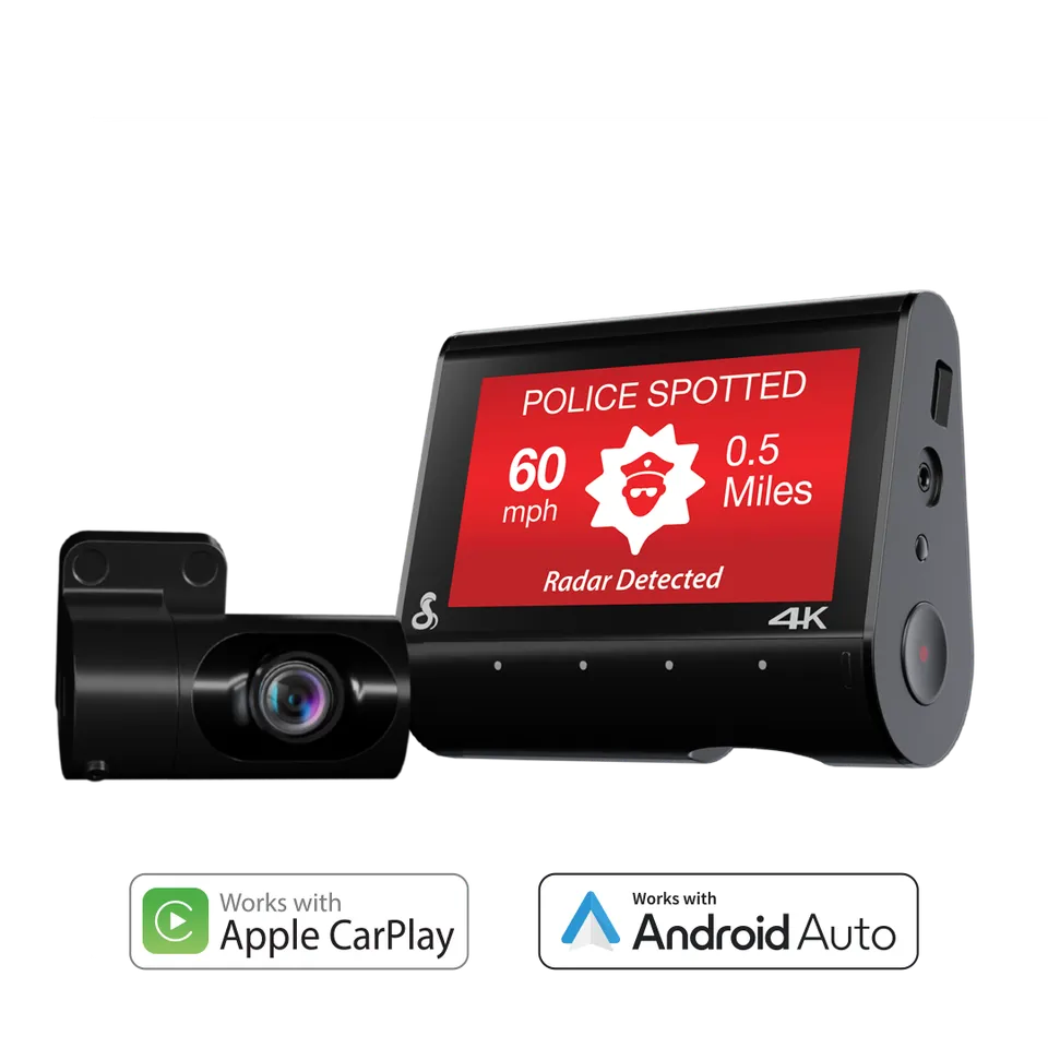 cobra-sc-250r-true-4k-dash-cam-with-360-alerts-built-in-gps-parking-live-view-bl image 1