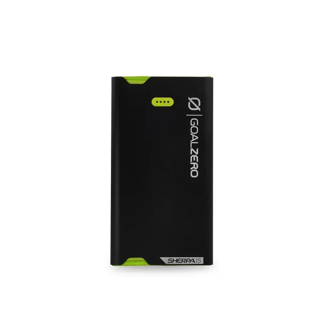 goal-zero-sherpa-15-power-bank-micro-usb-c-3-870mah-slim-aluminum-charger-with-b image 1