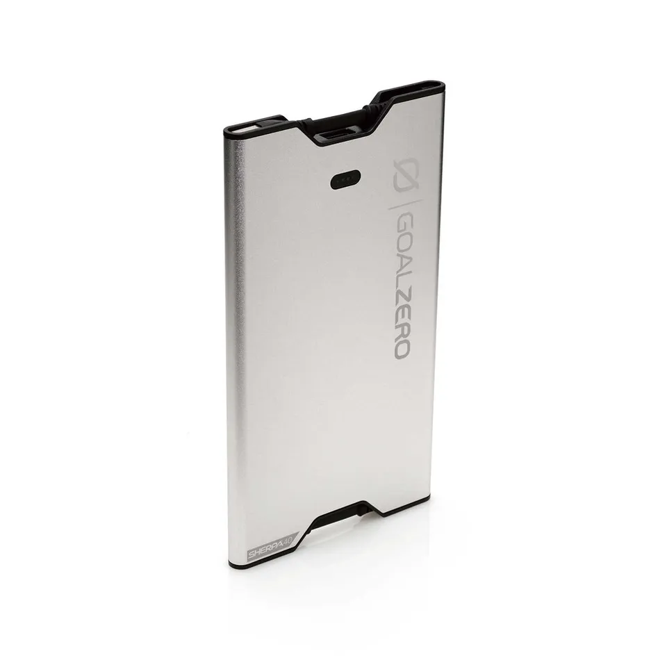goal-zero-sherpa-40-power-bank-open-box-12-000mah-slim-portable-charger-with-usb image 1