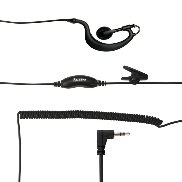 cobra-0010123-1-c-style-in-ear-headset-with-foam-earpiece-for-frs-two-way-radios image 1
