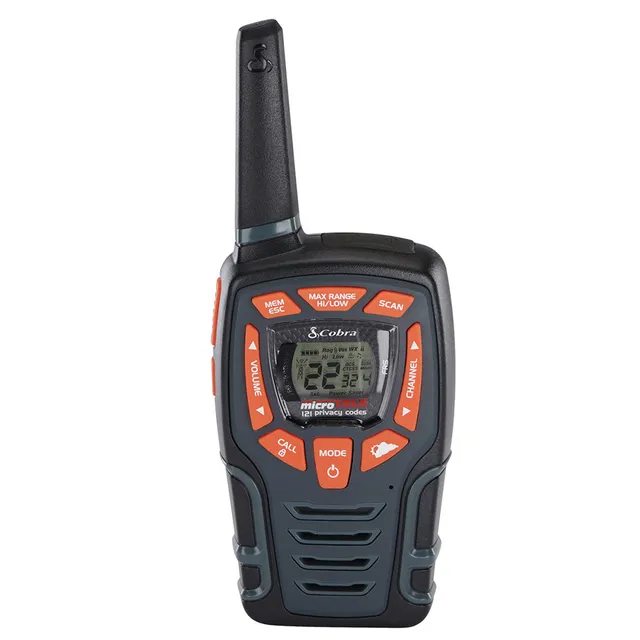 cobra-acxt545-rugged-two-way-radio-pair-28-mile-range-ipx2-water-resistant-noaa- image 1