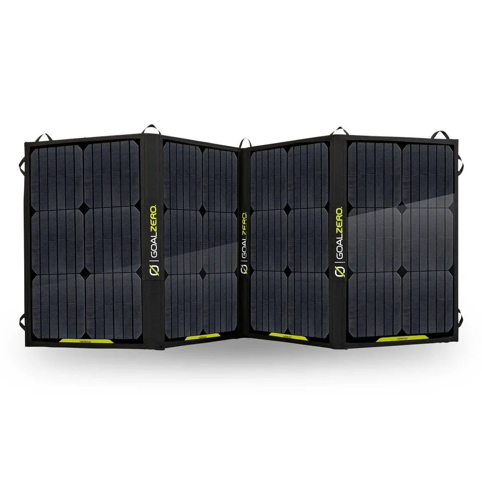 goal-zero-nomad-100-100w-foldable-solar-panel-open-box-with-built-in-yeti-chargi image 1