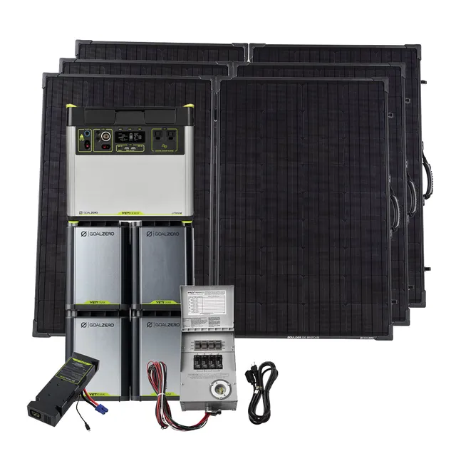 goal-zero-yeti-3000x-7800wh-home-backup-solar-generator-kit-with-4x-yeti-tank-ba image 1