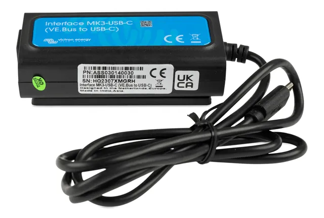 victron-energy-mk3-usb-c-interface-ve-bus-to-usb-c-configuration-cable-for-gx-de image 1