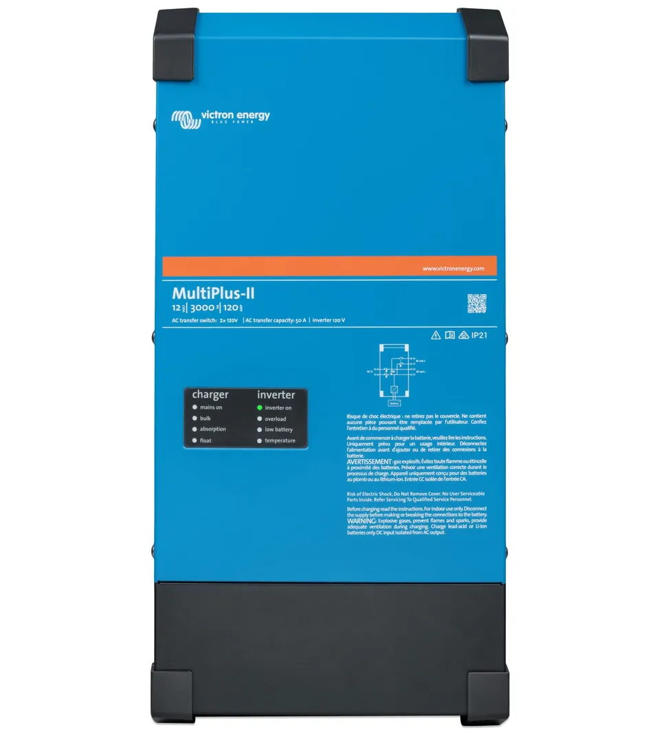 victron-energy-multiplus-ii-12-3000-120-inverter-charger-3000va-12v-2x120v-pure- image 1