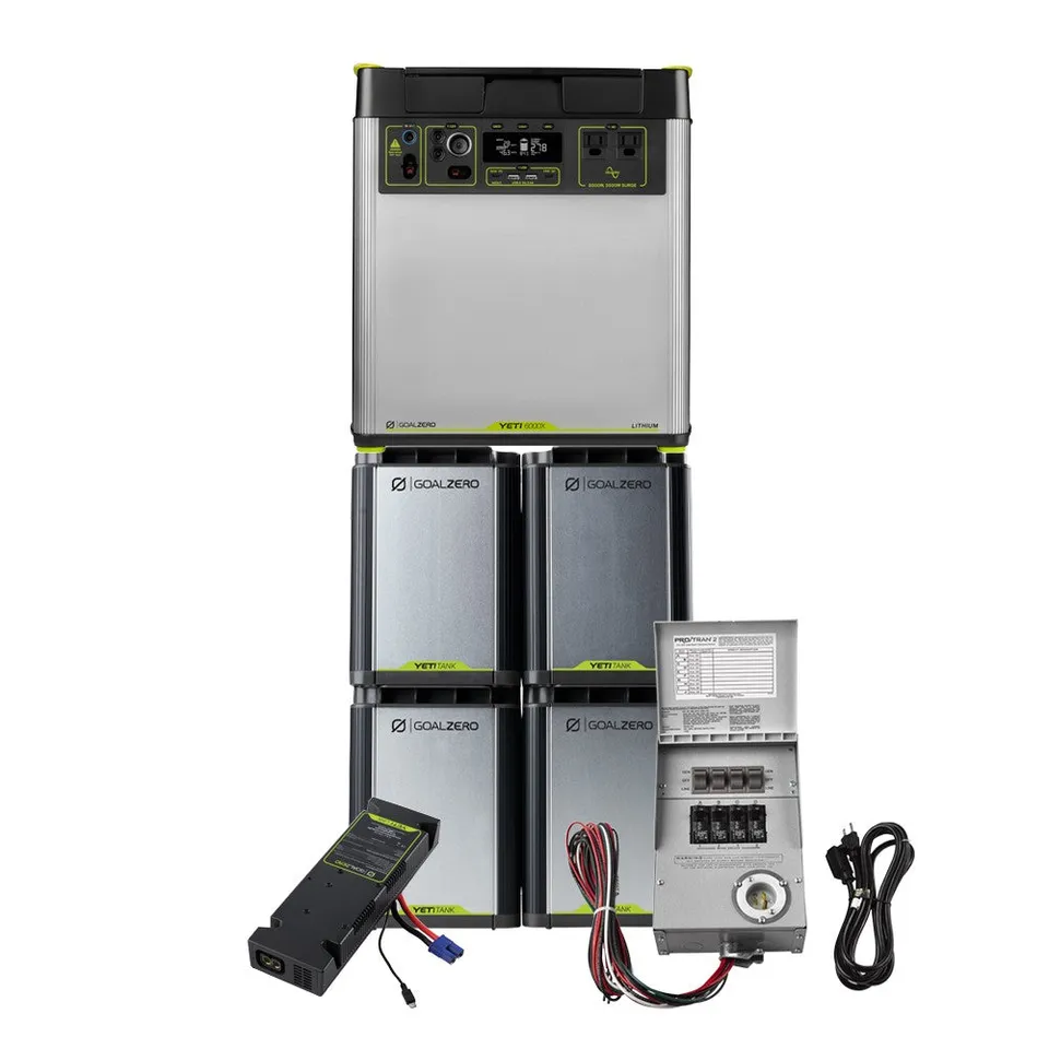 goal-zero-10800wh-home-backup-system-yeti-6000x-with-home-integration-kit-four-y image 1