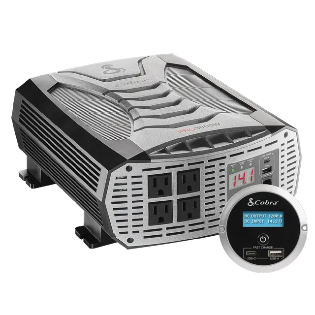 cobra-pro-3000w-professional-grade-power-inverter-with-fast-charge-usb-4-gfci-ac image 1