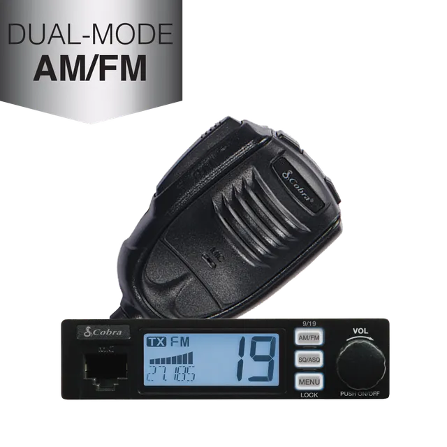 cobra-19-mini-am-fm-cb-radio-with-color-lcd-display-rf-gain-auto-squelch-auto-po image 1