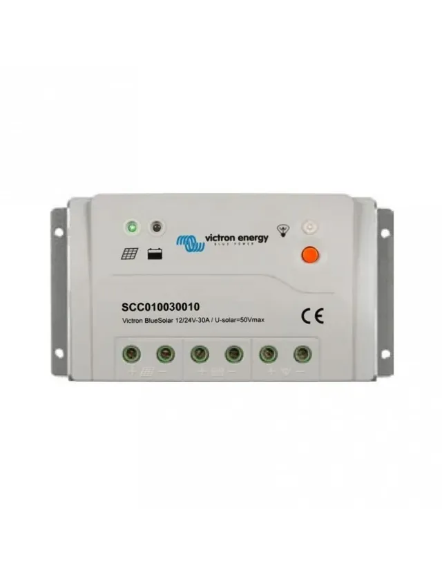 victron-energy-bluesolar-pwm-pro-30a-12-24v-pwm-solar-charge-controller-with-low image 1