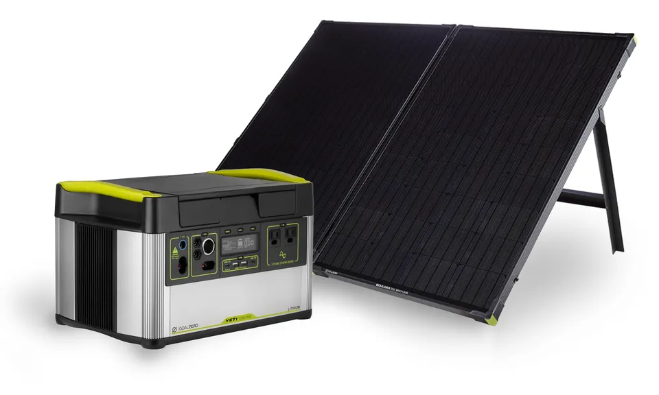 goal-zero-yeti-1000-core-boulder-200-briefcase-solar-generator-kit-1000wh-power- image 1