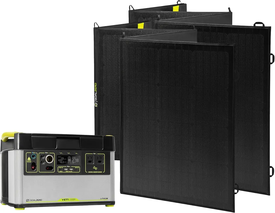 goal-zero-yeti-1500x-2-nomad-200-solar-generator-kit-1516wh-portable-power-stati image 1
