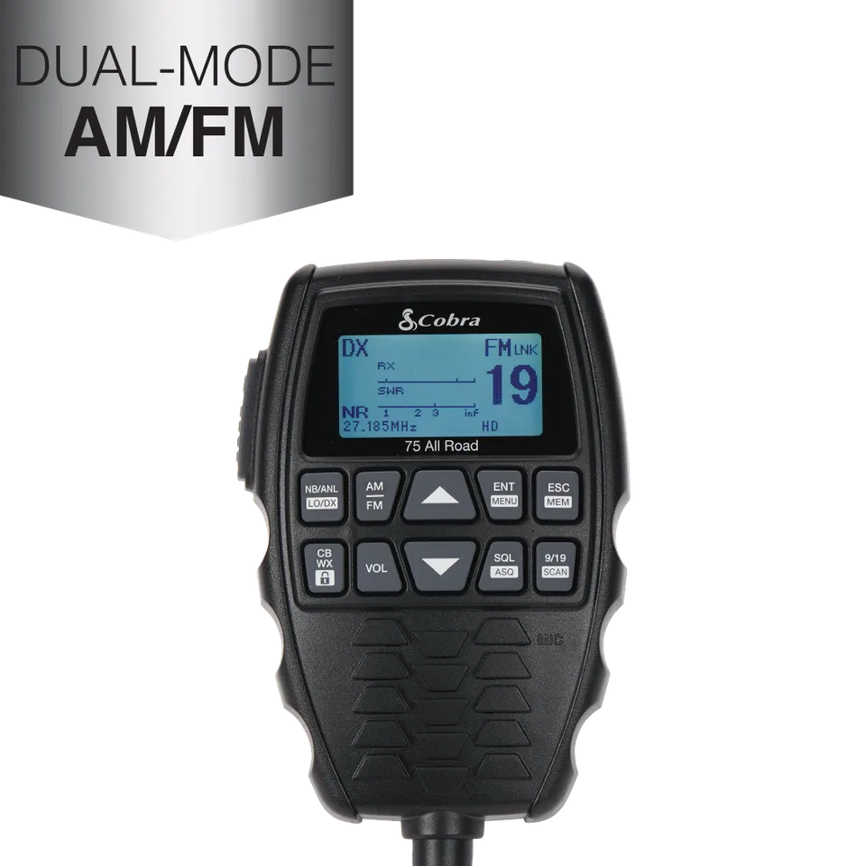 cobra-75-all-road-wireless-cb-radio-with-bluetooth-am-fm-dual-mode-and-ip66-wate image 1