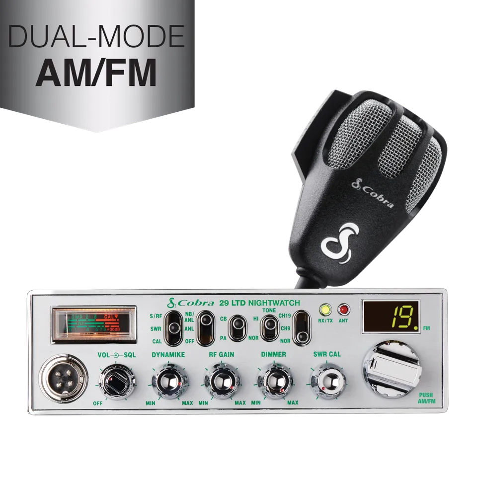 cobra-29-ltd-nw-nightwatch-cb-radio-with-dual-mode-am-fm-delta-tune-and-swr-cali image 1