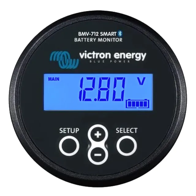 victron-energy-bmv-712-smart-battery-monitor-with-shunt-6-5-70vdc-bluetooth-blac image 1