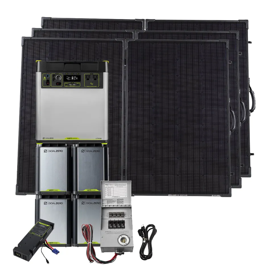 goal-zero-yeti-6000x-10800wh-home-backup-solar-generator-kit-with-4x-yeti-tank-b image 1