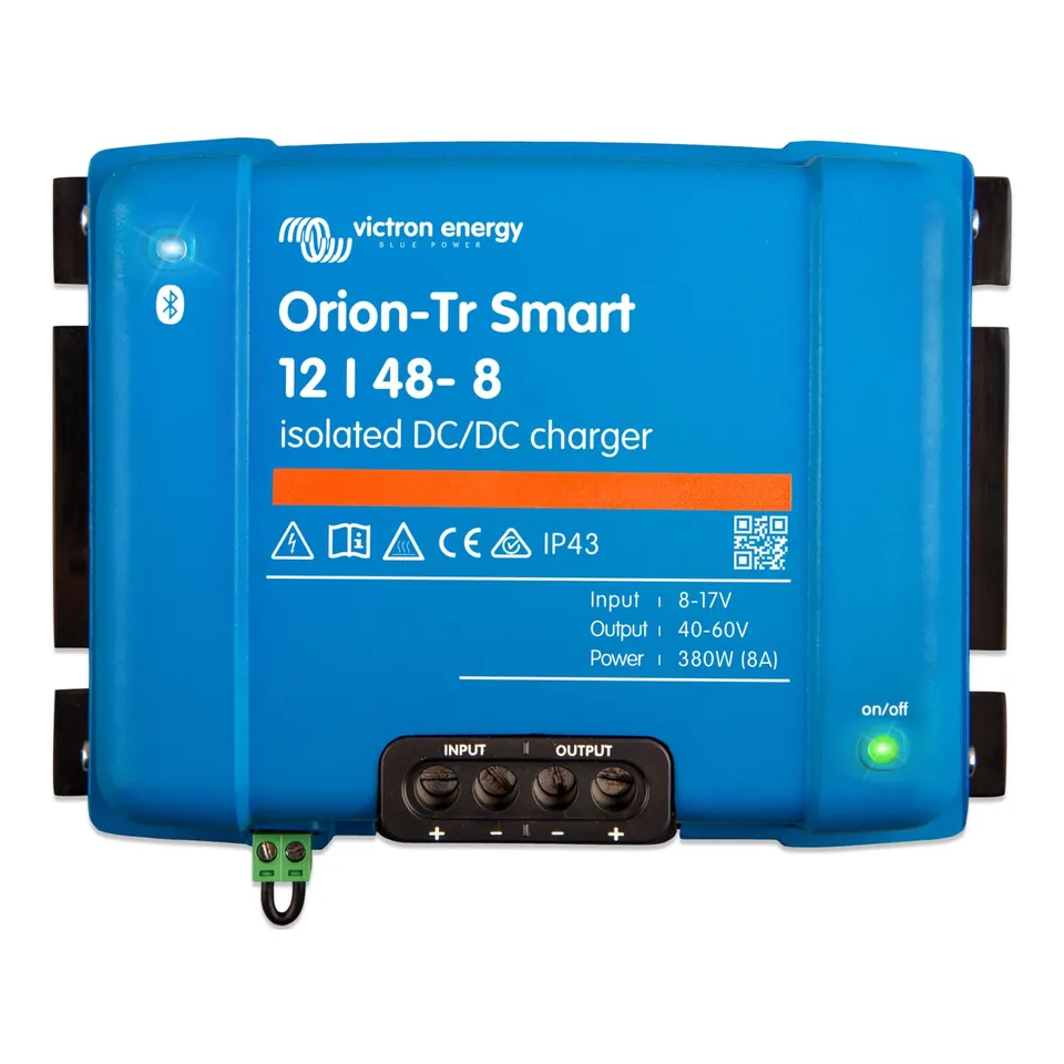 victron-energy-orion-tr-smart-12-48v-8a-380w-isolated-dc-to-dc-charger-with-blue image 1