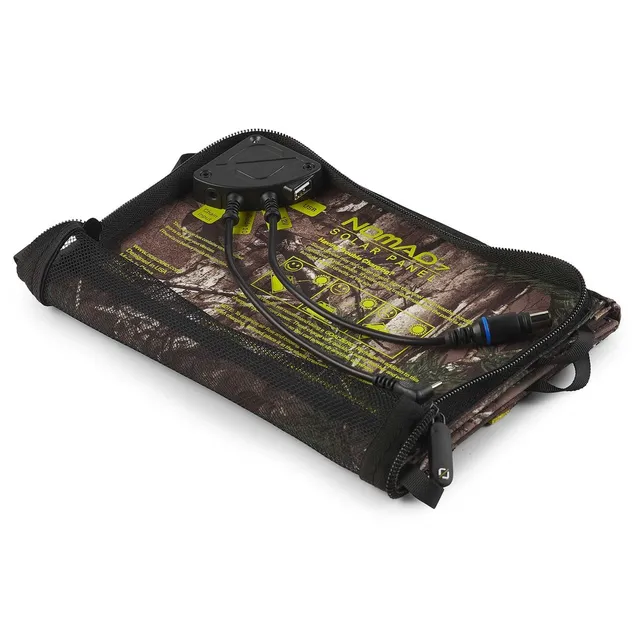 goal-zero-nomad-7-solar-panel-7w-foldable-weatherproof-usb-and-12v-charger image 1
