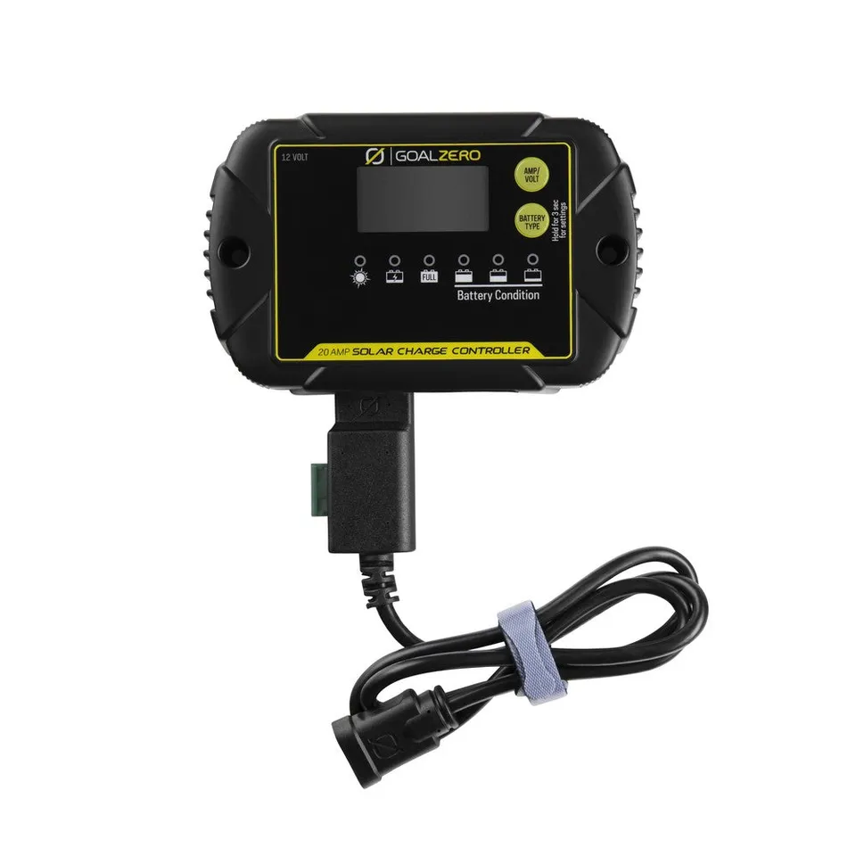 goal-zero-20-amp-charge-controller-12v-battery-solar-regulator-with-high-power-p image 1