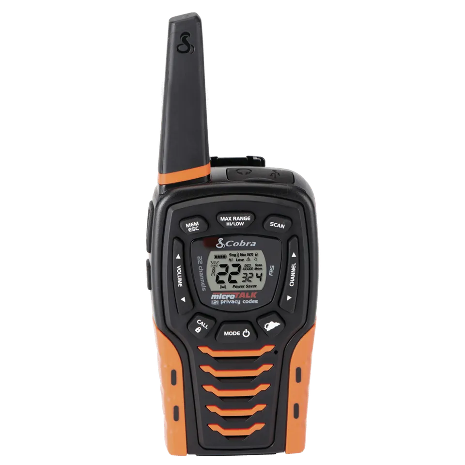 cobra-acxt645-walkie-talkie-two-way-radio-35-mile-range-ipx4-splashproof-recharg image 1