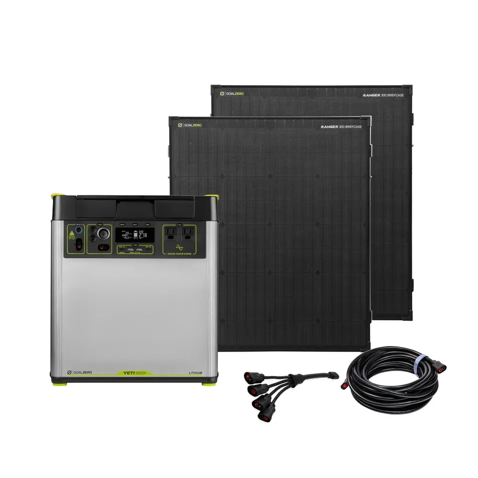 goal-zero-yeti-6000x-2-ranger-300-briefcase-solar-generator-kit-6071wh-lithium-h image 1