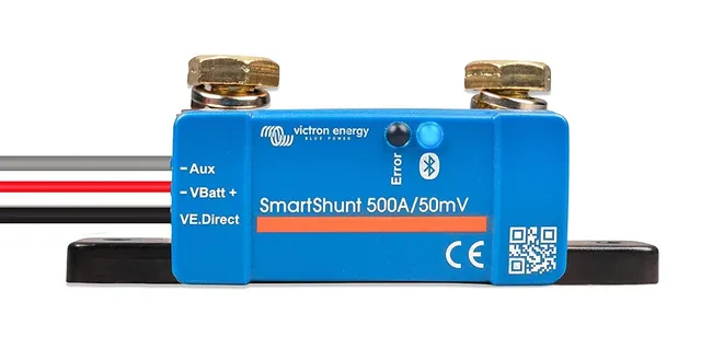 victron-energy-smartshunt-ip65-500a-bluetooth-battery-monitor-6-5-70v-waterproof image 1