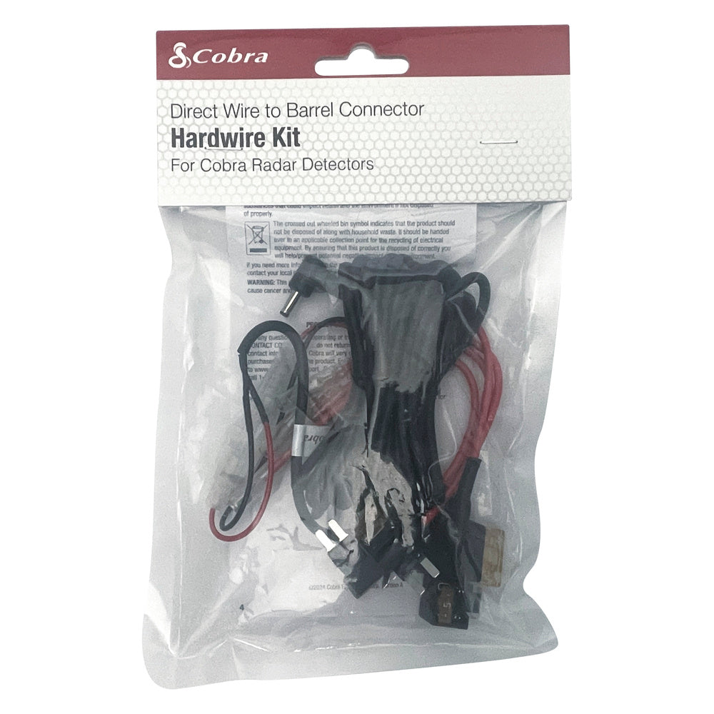 cobra-radar-detector-hardwire-kit-fuse-box-to-barrel-connector-direct-12v-power- image 5