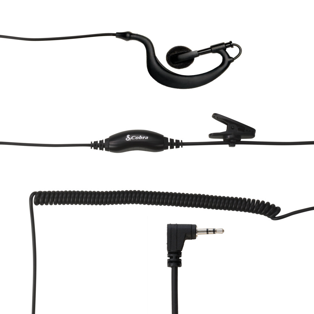 cobra-0010123-1-c-style-in-ear-headset-with-foam-earpiece-for-frs-two-way-radios image 1