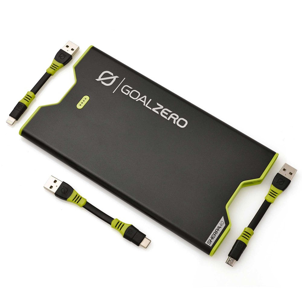 goal-zero-sherpa-40-power-bank-12-000mah-slim-usb-c-charger-with-included-cables image 8